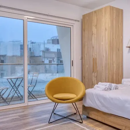 شقة Stylish Studio With Private Balcony, Close To Valletta *